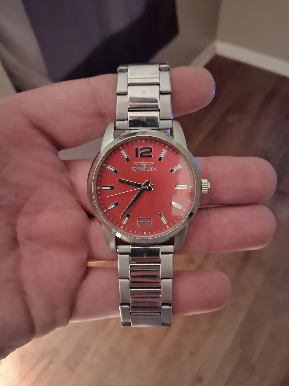 Invicta watch featuring